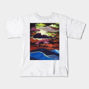 'Blue Ridge Rumination #18' Kids T-Shirt